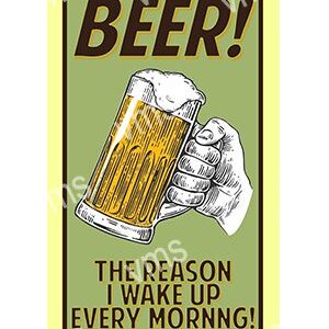 DNK015 - The Reason I wake Up - 8"x14"