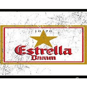 Heavy duty galvanised sheet steel metal sign powder coated and baked at 300 degrees to achieve a deep gloss finish similar to a 1950's enamel metal signs. This metal sign comes with pre drilled holes for easy mounting onto any surface indoors or outdoors SIZED IN INCHES NOT CHEAP CHINESE TIN OR ALUMINIUM