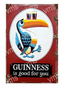 Heavy duty galvanised sheet steel metal sign powder coated and baked at 300 degrees to achieve a deep gloss finish similar to a 1950's enamel metal signs.This metal sign comes with pre drilled holes for easy mounting onto any surface indoors or outdoors SIZED IN INCHES NOT CHEAP CHINESE TIN OR ALUMINIUM