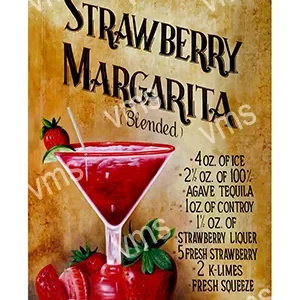 AFD003 - Strawberry Margarita - 12"x18"