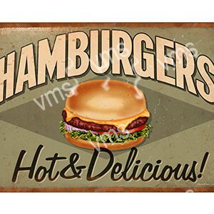 AFD005 - Hamburger - 18"x12"