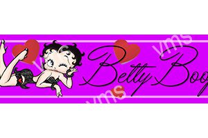 CLB022 - Betty Boop - 18"x4.5"
