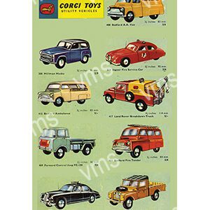 CORG001 - Utility Vehicles - 8"x14"