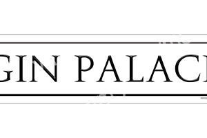 Logo of Indian Palace restaurant with elegant black font on white background.