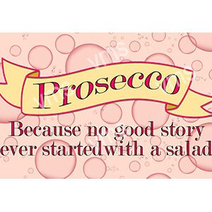 DNK011 - Prosecco - 14"x8"