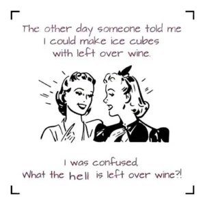 DNK029 -Wine Into Icecubes - 12"x12"