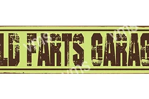 GRG002 - Old Farts Garage - 4.5"x18"
