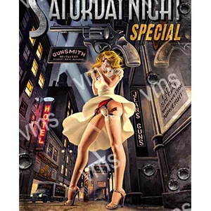 Pin009 - Saturday Night - 12"x18"