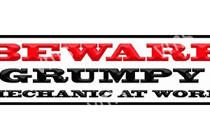 Logo for Edward Trump, mechanic at work.
