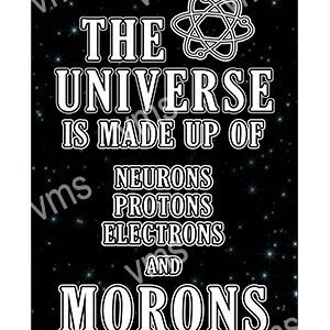 HHU026 - The Universe Is Made Up Of - 8"x12"