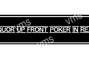 HHU0827B LIQUOR UP FRONT 18"X4.5"