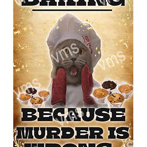 Vintage-style poster with a dog and paw prints, warning against animal abuse.