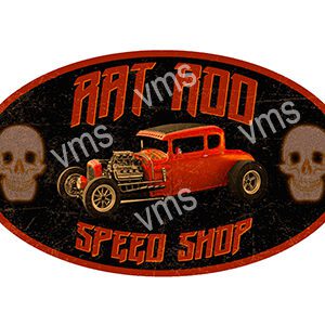 HR008 - Rat Rod 24"x14"