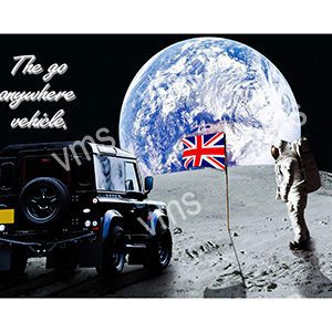 LR007 - Moon Landing - 12"x8"