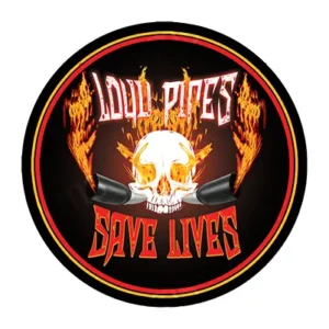 MBH009 - Loud Pipes Save Lives - 14" Round