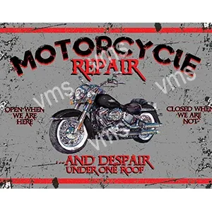 MBR002 - Motorcycle Repair - 24"x16"