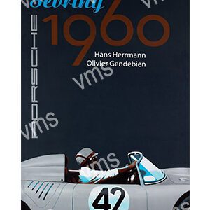 Vintage race car with driver at 1960 Nürburgring event.