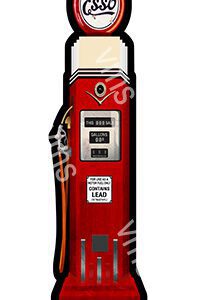 PU001 XL ESSO PUMP PLASMA SHAPE 12.5"X41"