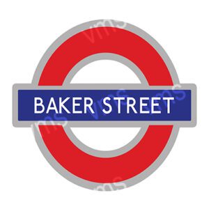 UND002 BAKER STREET SHAPE 18.5"X15"