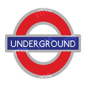 UND016 UNDERGROUND SHAPE 18.5"X15"