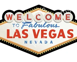 VGS001 - Welcome To Vegas - 15"x8"