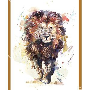 DAZ004-WEB-LION-12X18
