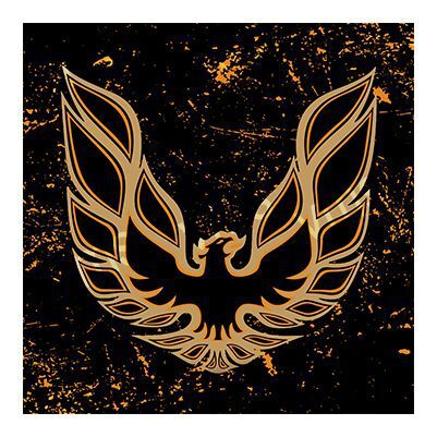 A stylized golden phoenix emblem on a black and gold textured background.