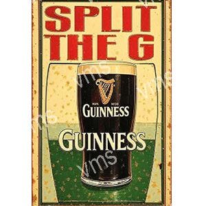 Heavy duty galvanised sheet steel metal sign powder coated and baked at 300 degrees to achieve a deep gloss finish similar to a 1950's enamel metal signs. This metal sign comes with pre drilled holes for easy mounting onto any surface indoors or outdoors SIZED IN INCHES NOT CHEAP CHINESE TIN OR ALUMINIUM