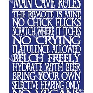 HHU028-Man-Cave-Rules-12x18-1