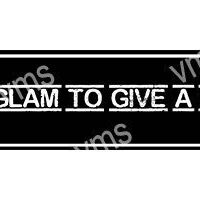 Black and white sign with the phrase 'NO ISLAM TO GIVE A'.
