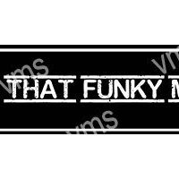 Logo with text 'That Funky Music'.