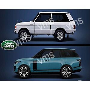 Comparison of classic and modern Land Rover Range Rover models.