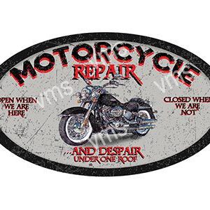 MBR003-Motorcycle-Repair-14x8-Oval